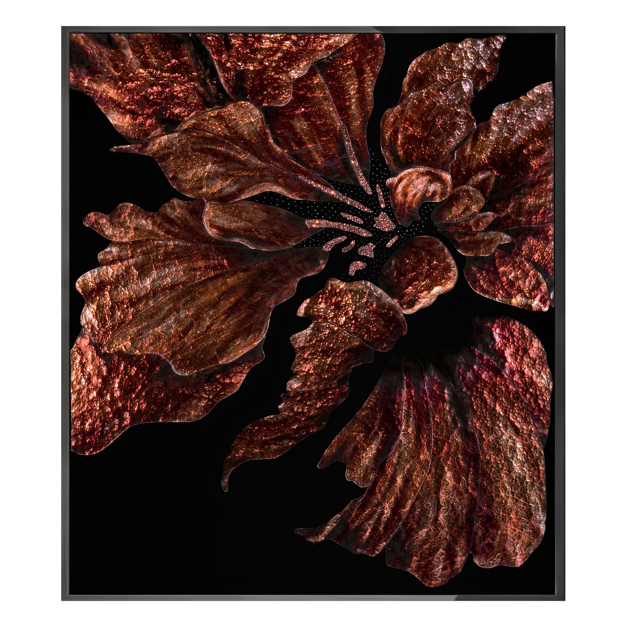 Картина Visionnaire By Ipe Cavalli BROWN FLOWER | interior market Картина Visionnaire By Ipe Cavalli BROWN FLOWER | interior market