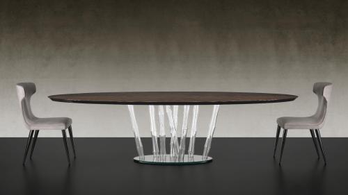 Обеденный стол Angelo Reflex BAMBOO 72 BEVEL WOOD | interior market Обеденный стол Angelo Reflex BAMBOO 72 BEVEL WOOD | interior market