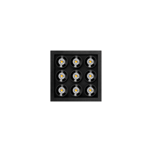 Встраиваемый светильник Arkos Light BLACK FOSTER MICRO RECESSED 3X3 2700K N | interior market Встраиваемый светильник Arkos Light BLACK FOSTER MICRO RECESSED 3X3 2700K N | interior market
