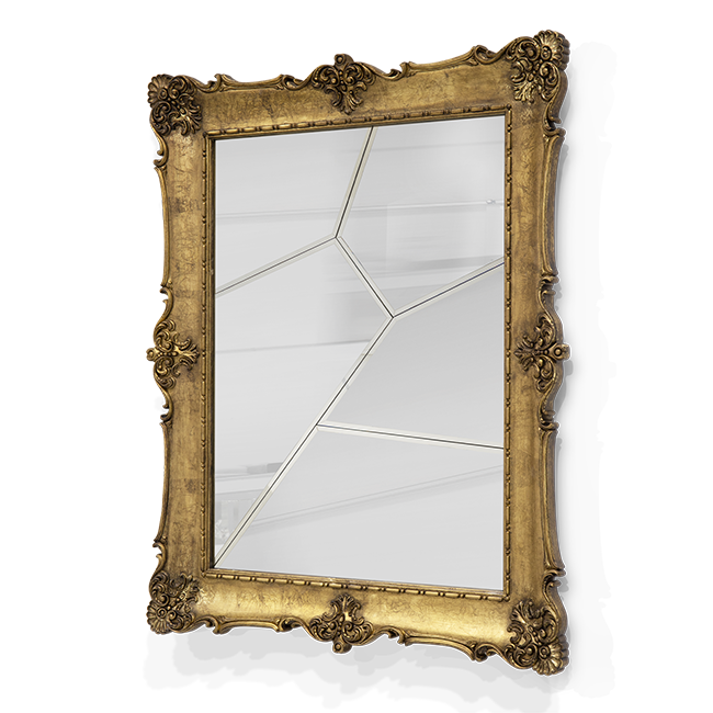 Зеркало интерьерное Boca do Lobo D. Dinis Fragmented Mirror | interior market Зеркало интерьерное Boca do Lobo D. Dinis Fragmented Mirror | interior market