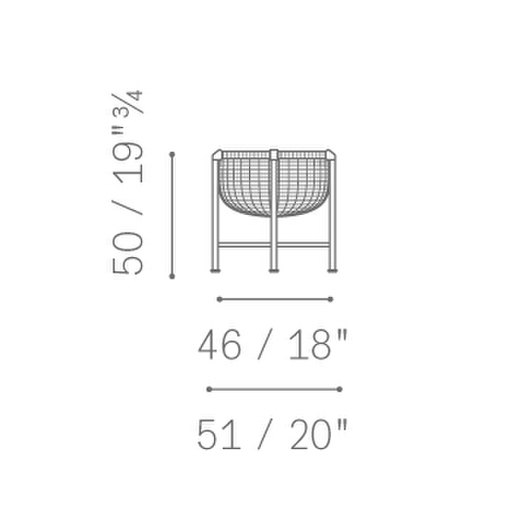 Журнальный столик Poltrona frau Cestlavie Outdoor - фото-3 | interior market Журнальный столик Poltrona frau Cestlavie Outdoor - фото-3 | interior market