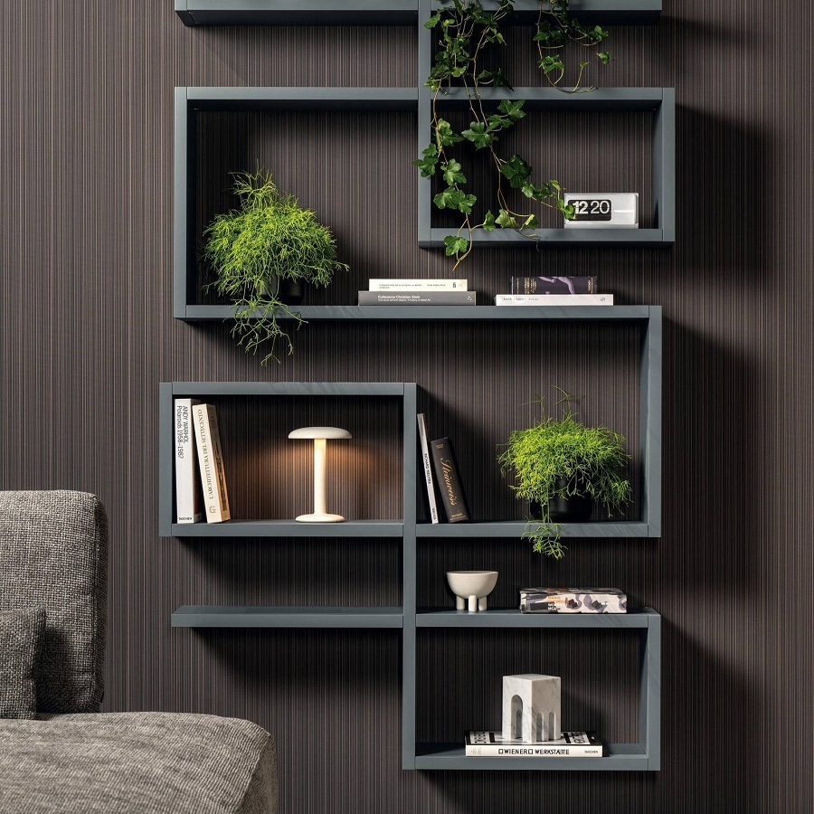 Модульный настенный стеллаж Lago LagoLinea | interior market