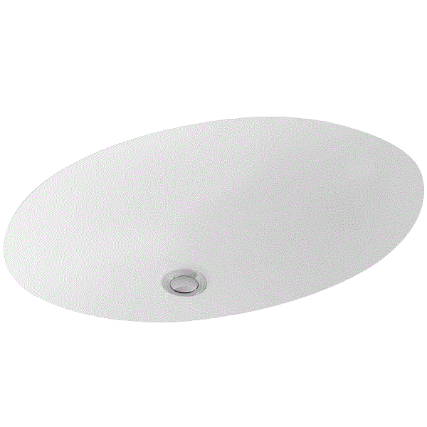 Раковина, Villeroy&Boch, Evana, шг 500*350, отверстия для смесителя-отсутствуют, CeramicPlus, цвет-альпийский белый | interior market