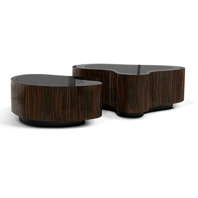 Журнальный столик Boca do Lobo Wave Ebony Center Table | interior market Журнальный столик Boca do Lobo Wave Ebony Center Table | interior market