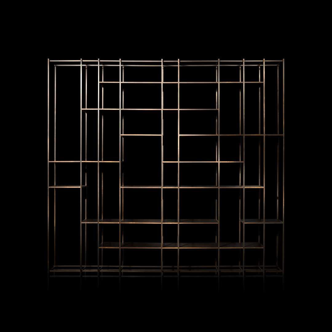 Книжный шкаф Henge Cage Pure | interior market