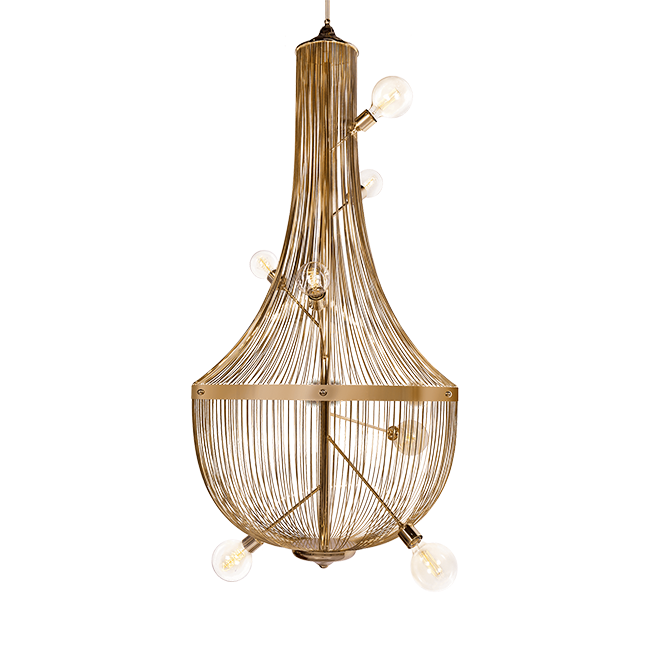 Потолочный светильник Boca do Lobo L'chandelier Suspension Lamp | interior market Потолочный светильник Boca do Lobo L'chandelier Suspension Lamp | interior market