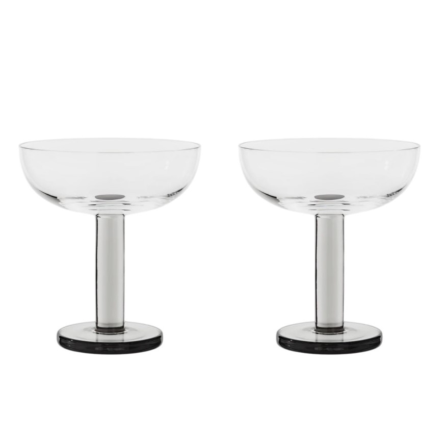 Набор бокалов Tom Dixon Puck Coupe Glasses Set | interior market
