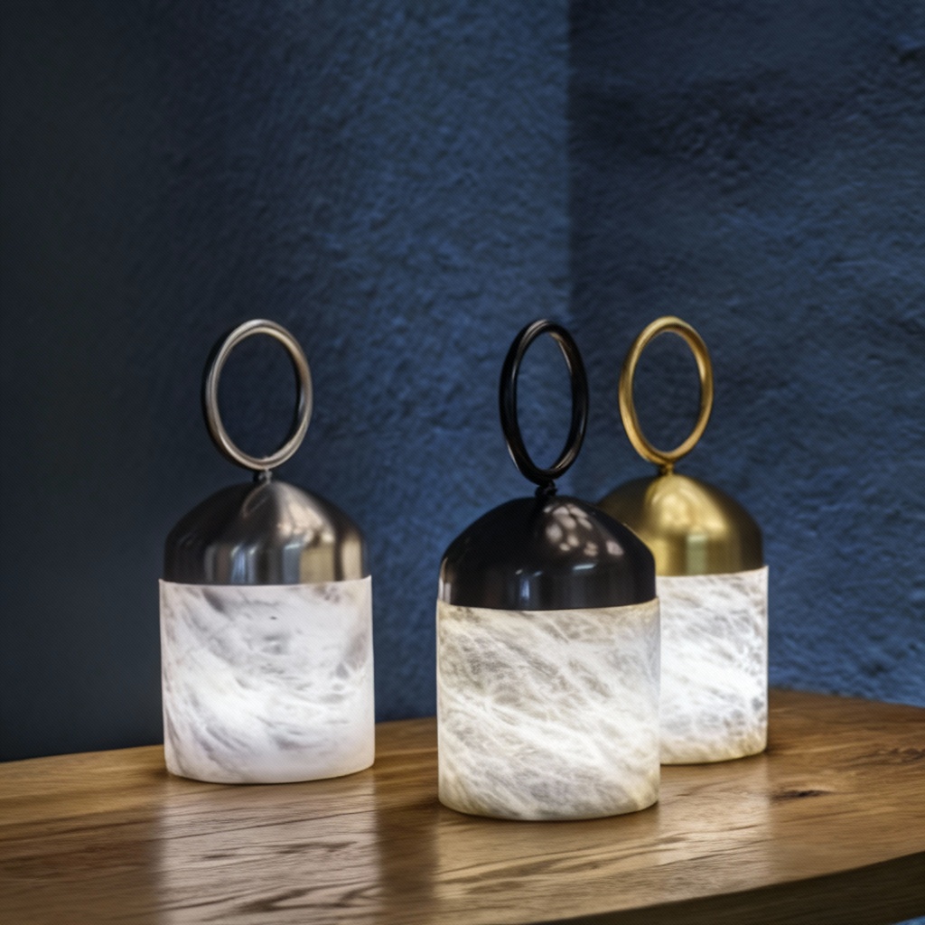 Настольная лампа United Alabaster WIRELESS GLANS | interior market