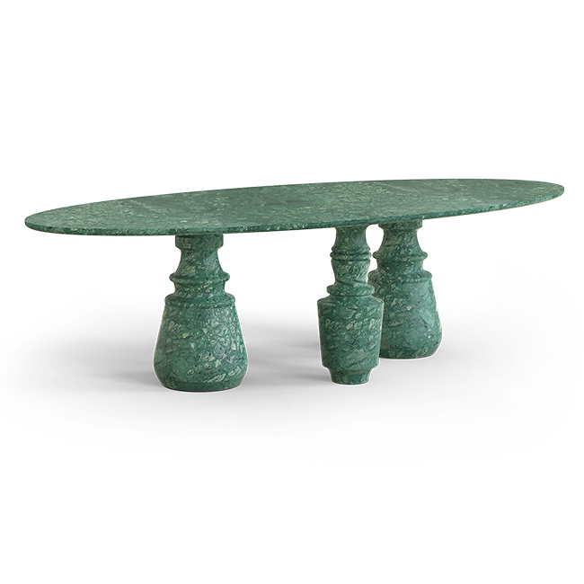 Обеденный стол Boca do Lobo Pietra Oval Xl Guatemala Dining Table | interior market Обеденный стол Boca do Lobo Pietra Oval Xl Guatemala Dining Table | interior market