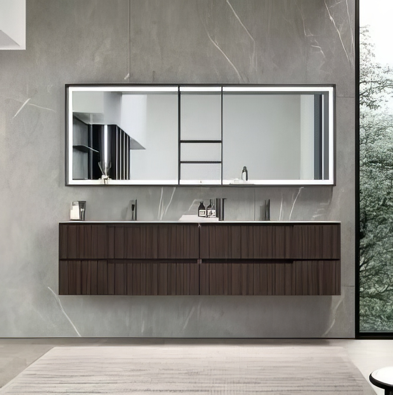 Комплект мебели для ванной Oasis Profilo PF 006 | interior market