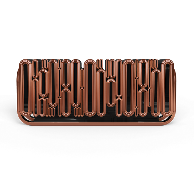 Комод Boca do Lobo Oblong Copper Sideboard | interior market
