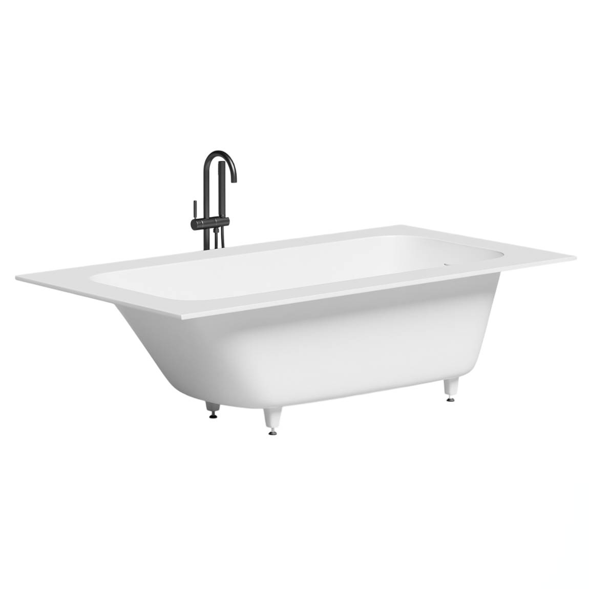 Встраиваемая ванна SALINI ORLANDA PLUS KIT 190x100 | interior market