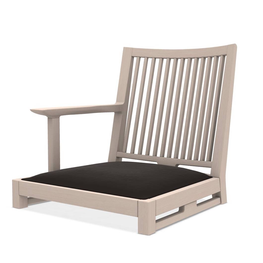 Стул без ножек De Padova Liku Japanese Chair | interior market