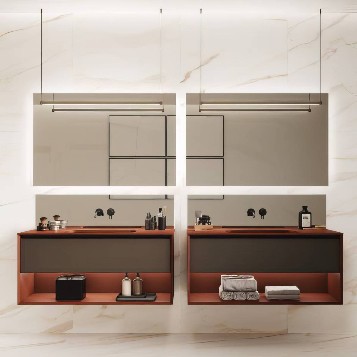 Комплект мебели для ванной Oasis Smartcode SM 001 | interior market
