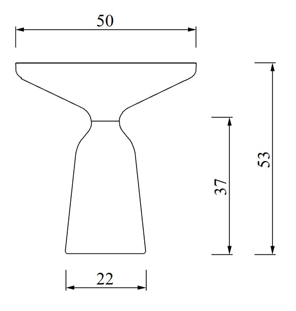 Журнальный столик Classicon Bell - фото-3 | interior market Журнальный столик Classicon Bell - фото-3 | interior market