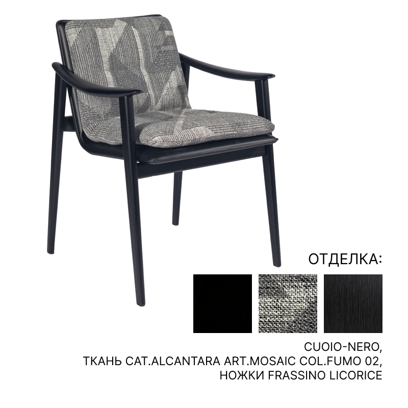 Обеденный стул Minotti Fynn | interior market