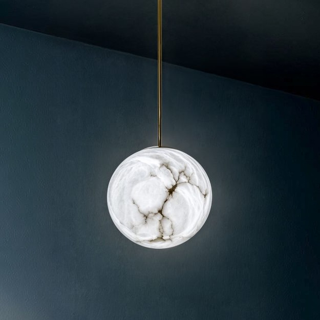 Потолочный светильник  United Alabaster MOON SINGLE | interior market