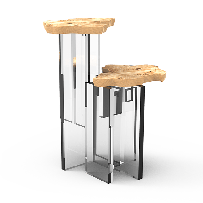 Журнальный столик Boca do Lobo Monet Poplar Side Table | interior market Журнальный столик Boca do Lobo Monet Poplar Side Table | interior market