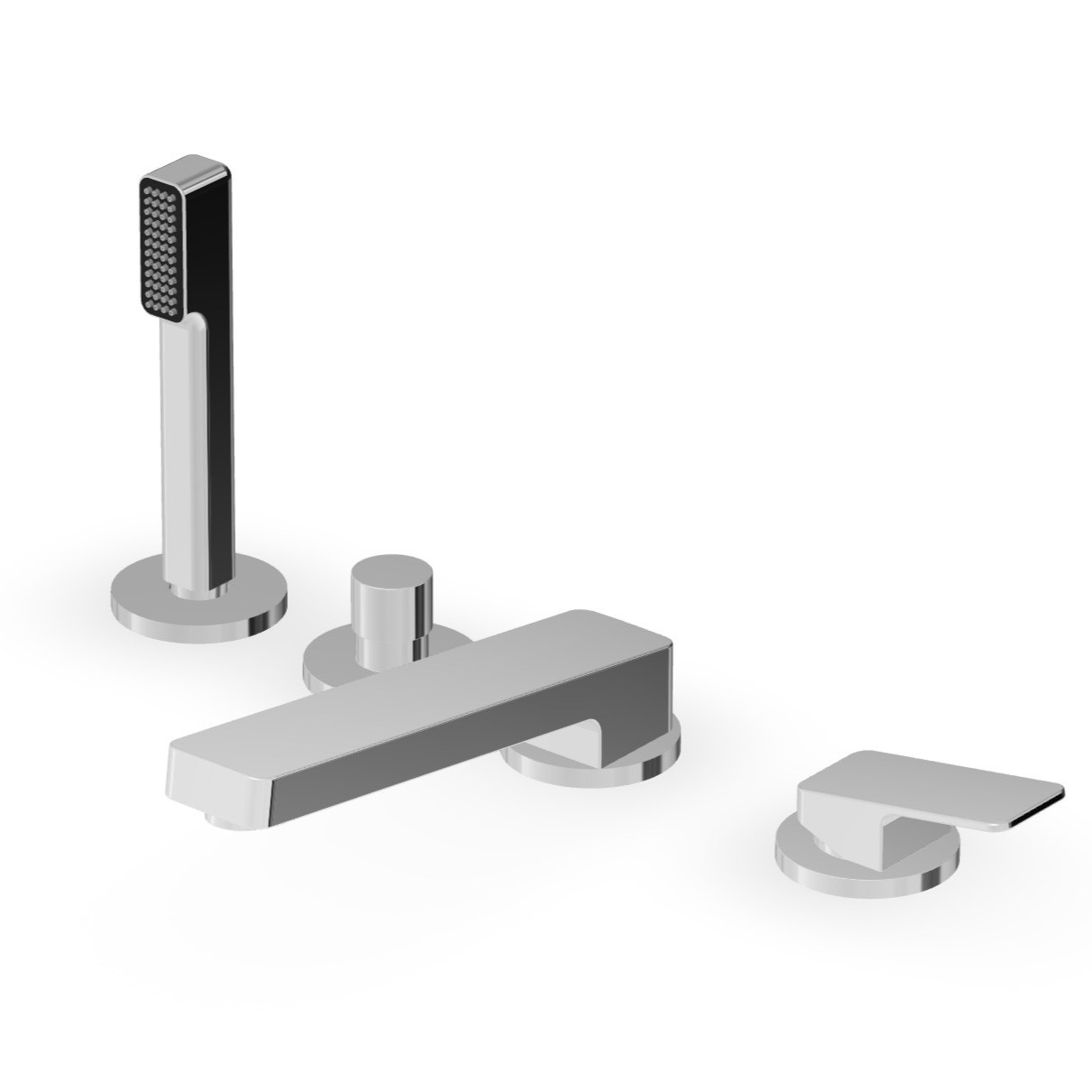 Смеситель для ванны Zucchetti  | interior market