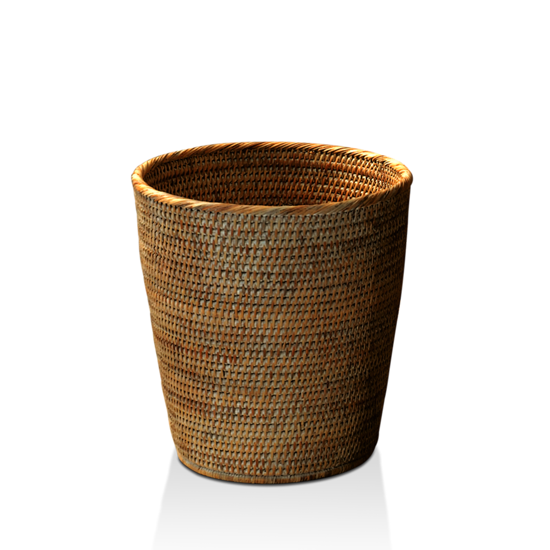 Decor Walther 0922492 - BASKET PK Корзина для бумаги Ротанг темный | interior market