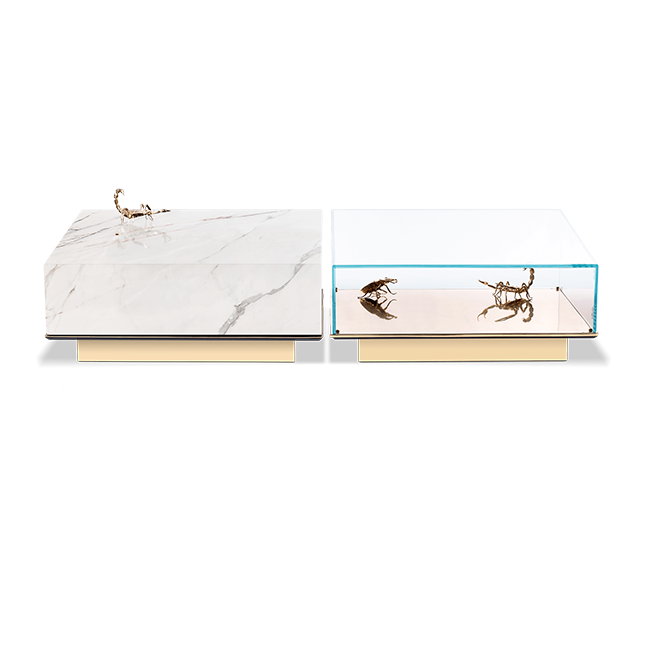 Журнальный столик Boca do Lobo Metamorphosis White Center Table | interior market Журнальный столик Boca do Lobo Metamorphosis White Center Table | interior market
