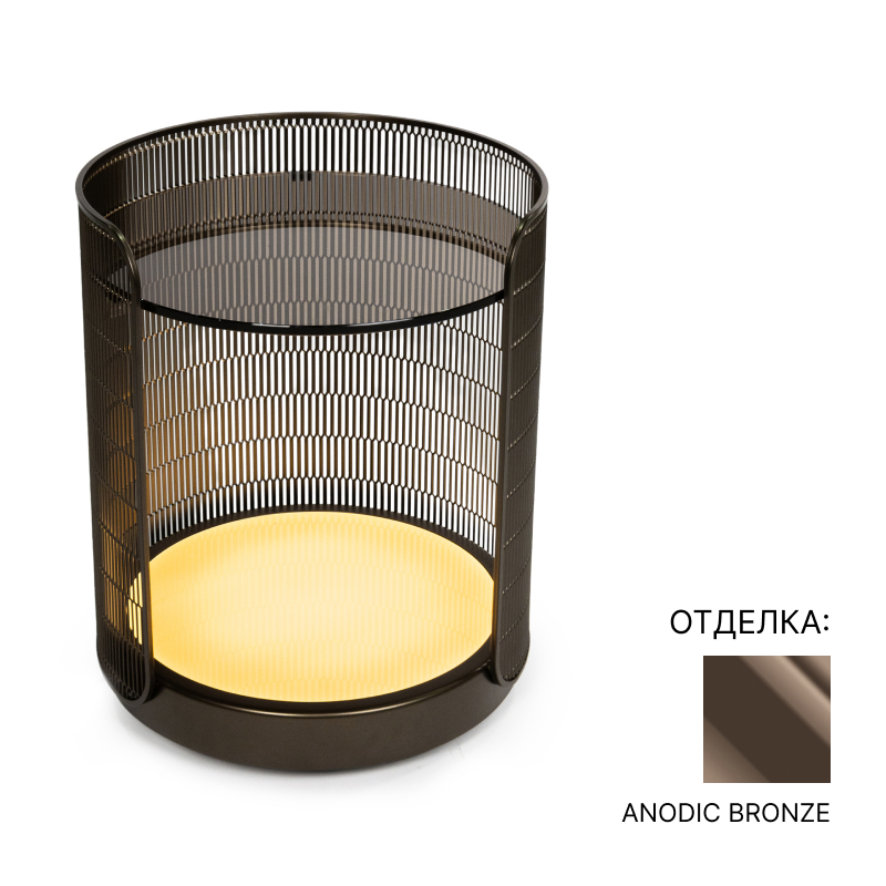 Столик прикроватный с подсветкой FLOU CHIARO DI LUNA | interior market