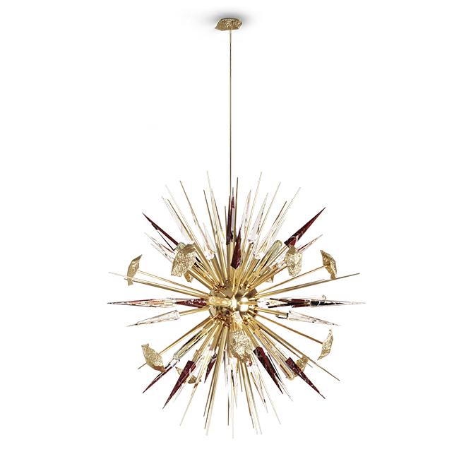Потолочный светильник Boca do Lobo Outburst Rosso Levanto Chandelier | interior market Потолочный светильник Boca do Lobo Outburst Rosso Levanto Chandelier | interior market