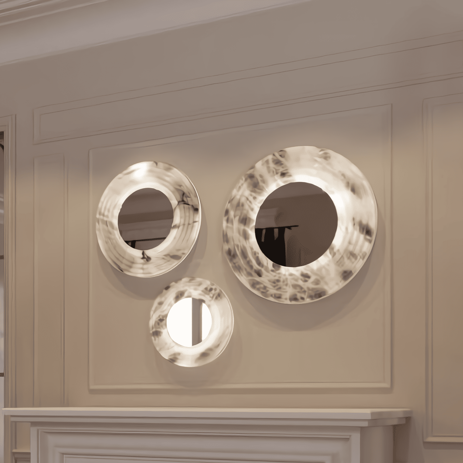 Бра United Alabaster MIRROR DISC | interior market