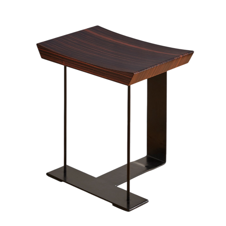 Табурет Pierre Chareau Bois et métal | interior market