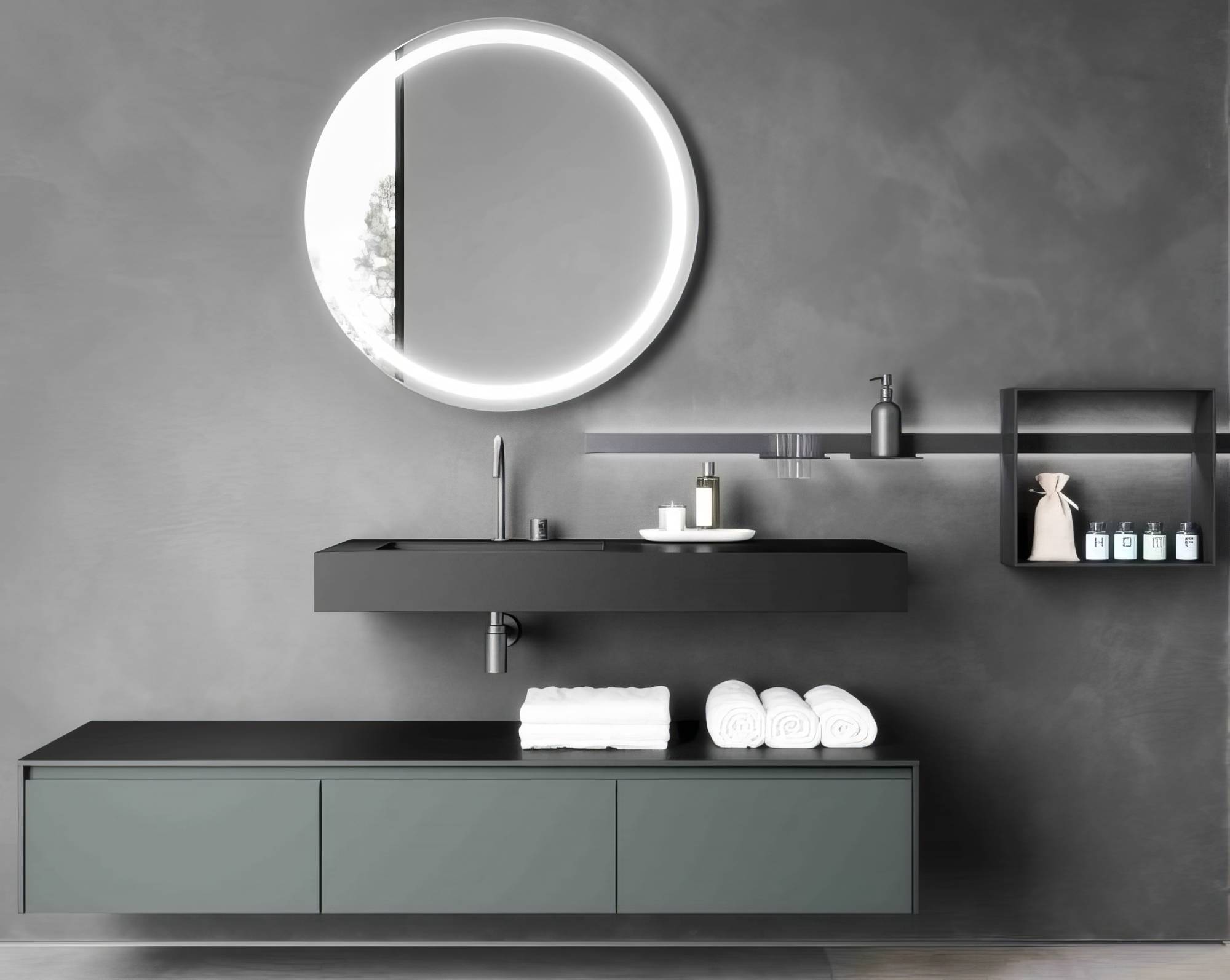 Комплект мебели для ванной Oasis Eden ED 009 | interior market