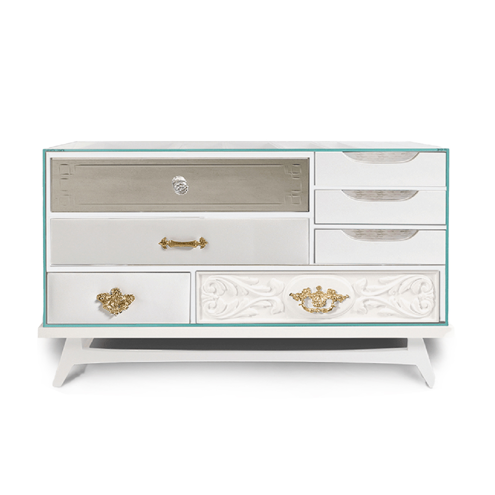 Прикроватная тумба Boca do Lobo Mondrian White Bedside Table | interior market Прикроватная тумба Boca do Lobo Mondrian White Bedside Table | interior market