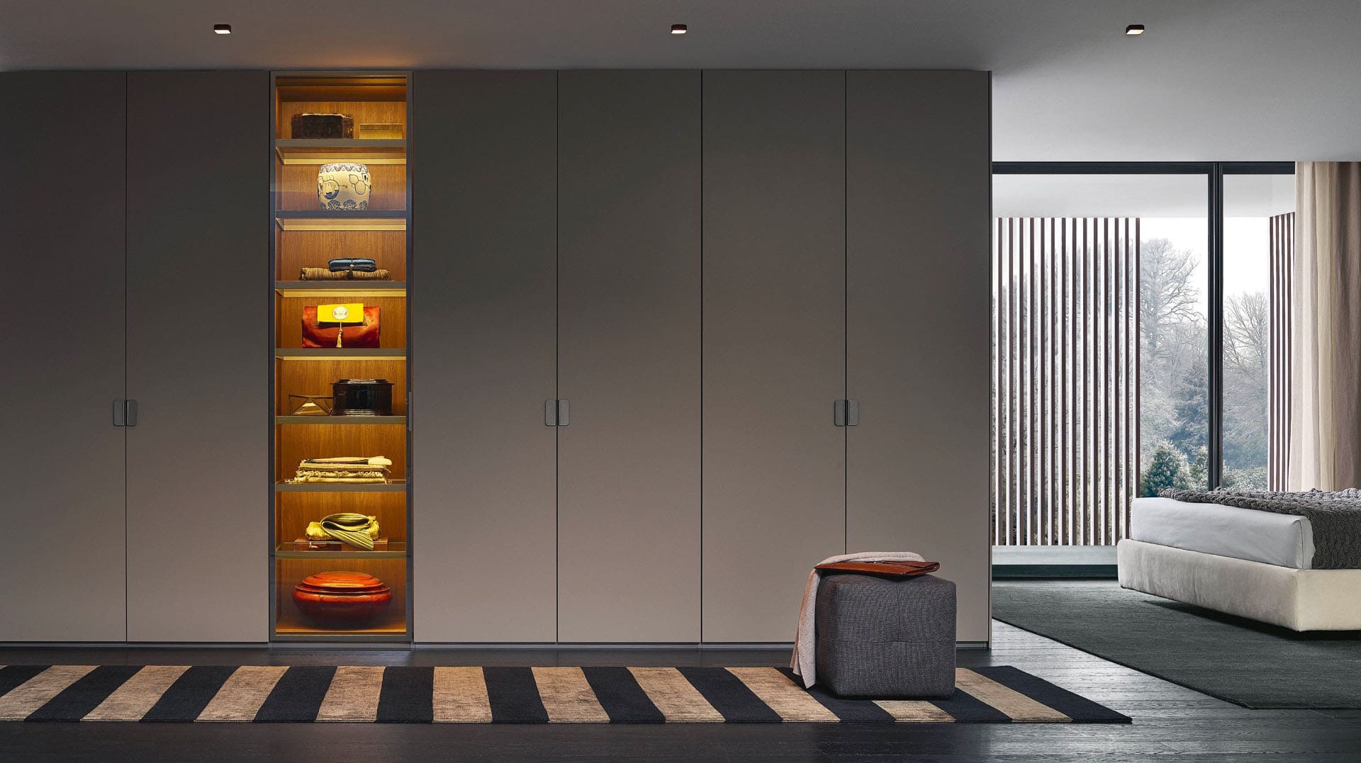 Гардеробная система Poliform Senzafine | interior market