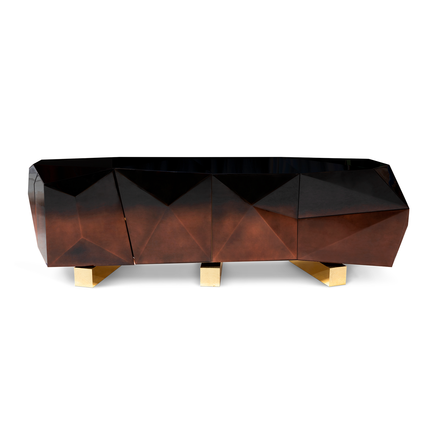 Комод Boca do Lobo Diamond Chocolate XL | interior market