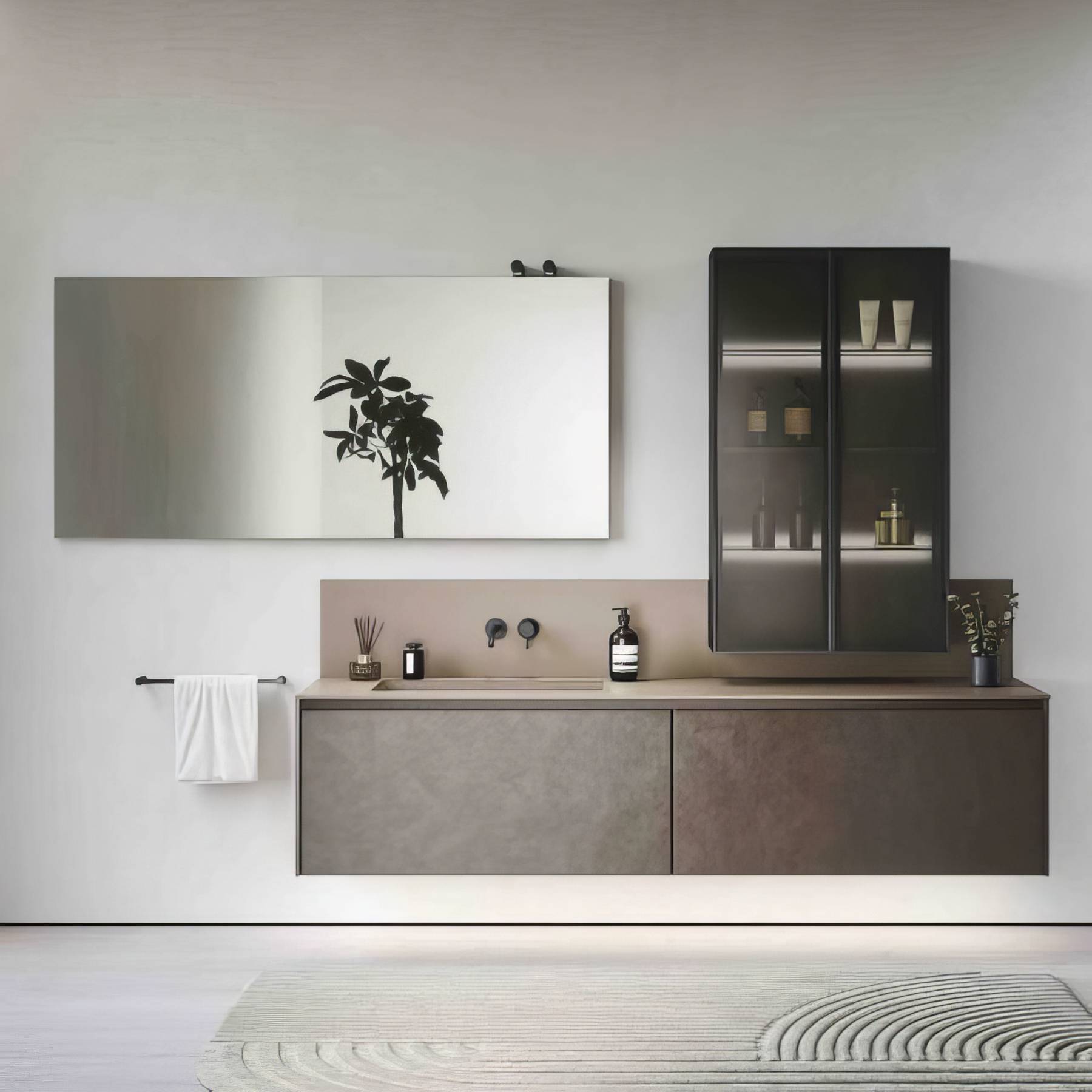 Комплект мебели для ванной Oasis Eden ED 018 | interior market