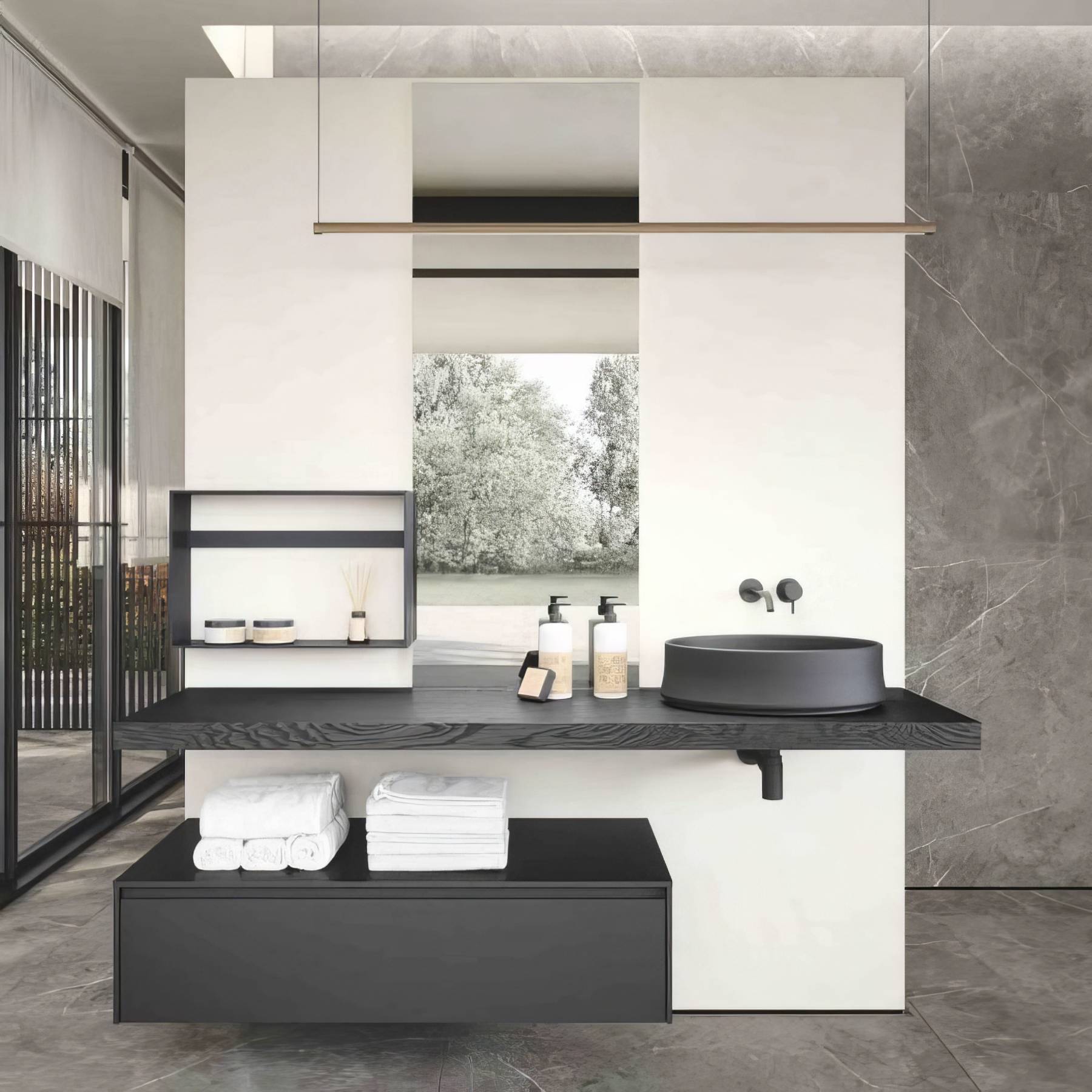 Комплект мебели для ванной Oasis Eden ED 017 | interior market