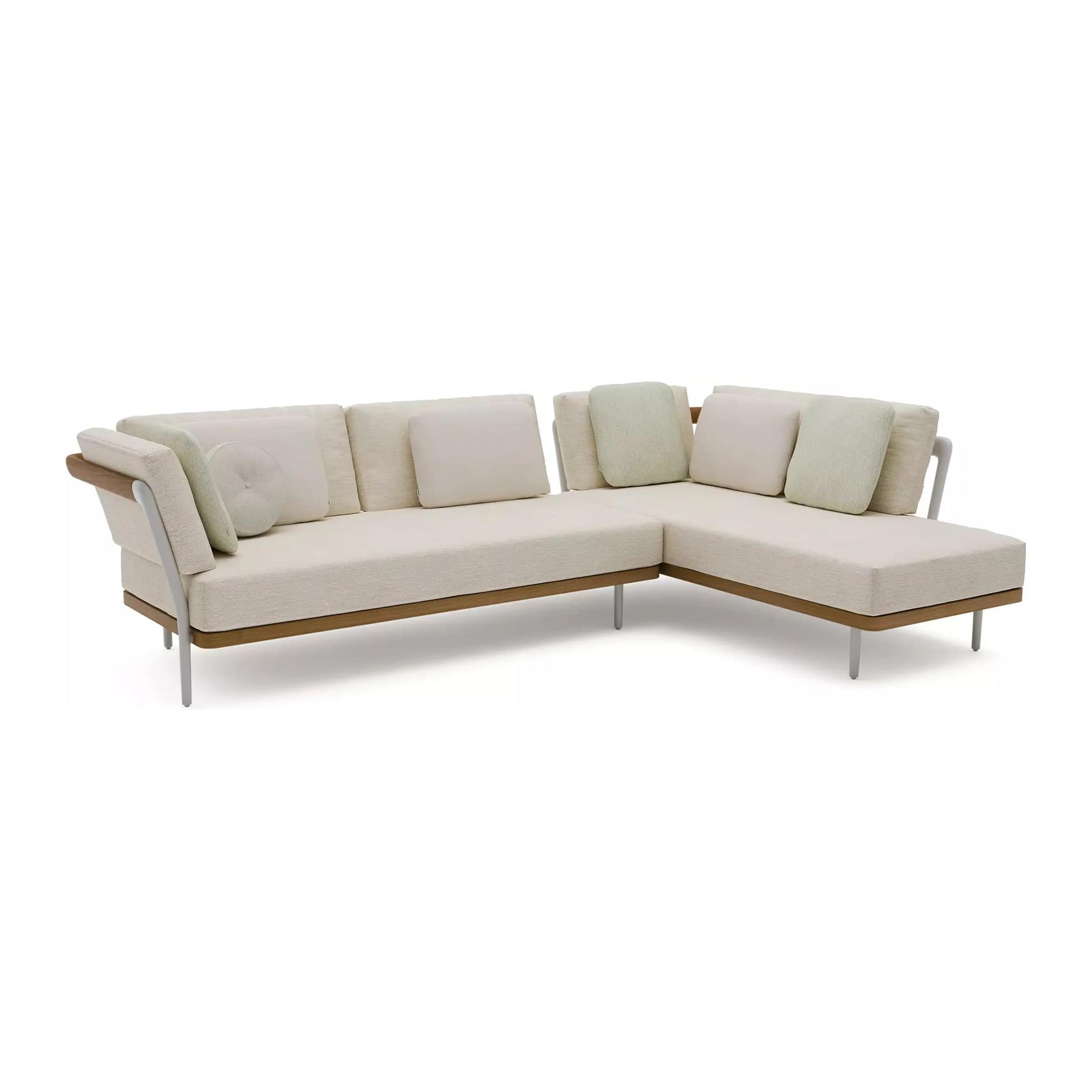 Угловой диван для улицы Manutti Flows | interior market