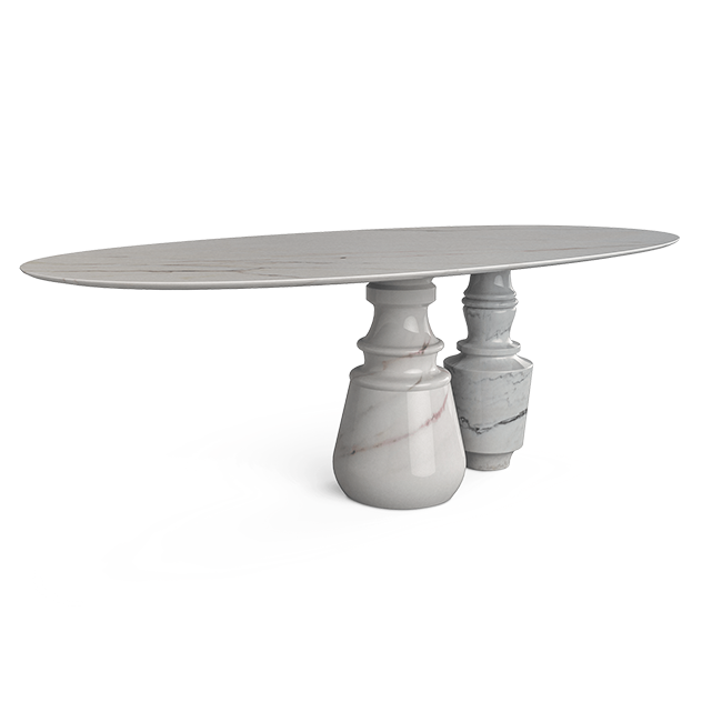 Обеденный стол Boca do Lobo Pietra Oval Estremoz Dining Table | interior market Обеденный стол Boca do Lobo Pietra Oval Estremoz Dining Table | interior market
