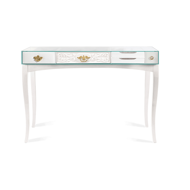 Консоль  Boca do Lobo Soho White Console | interior market