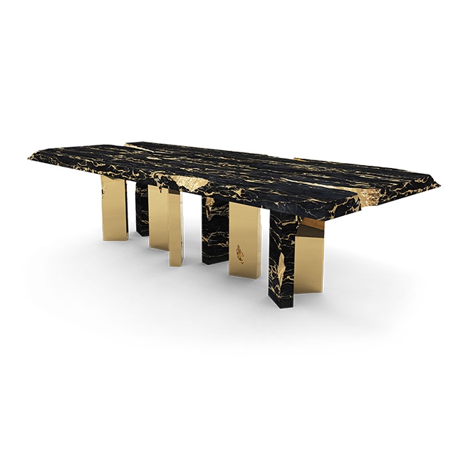 Обеденный стол Boca do Lobo Empire Portoro Dining Table | interior market Обеденный стол Boca do Lobo Empire Portoro Dining Table | interior market