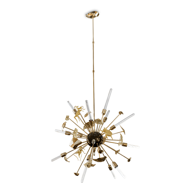 Потолочный светильник Boca do Lobo Supernova Filigree Chandelier | interior market Потолочный светильник Boca do Lobo Supernova Filigree Chandelier | interior market
