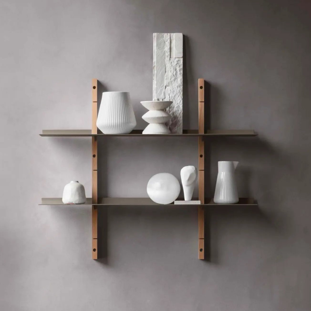 Деревянный стеллаж Please Wait To Be Seated Smile | interior market