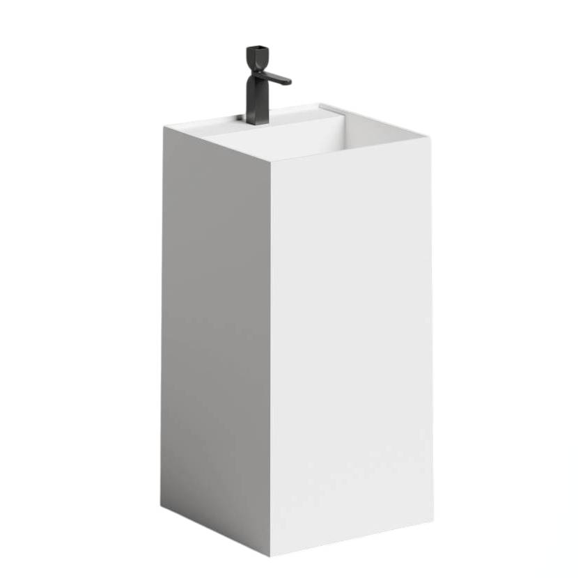 Раковина напольная матовая ARMONIA SQUARE TOP 01 | interior market