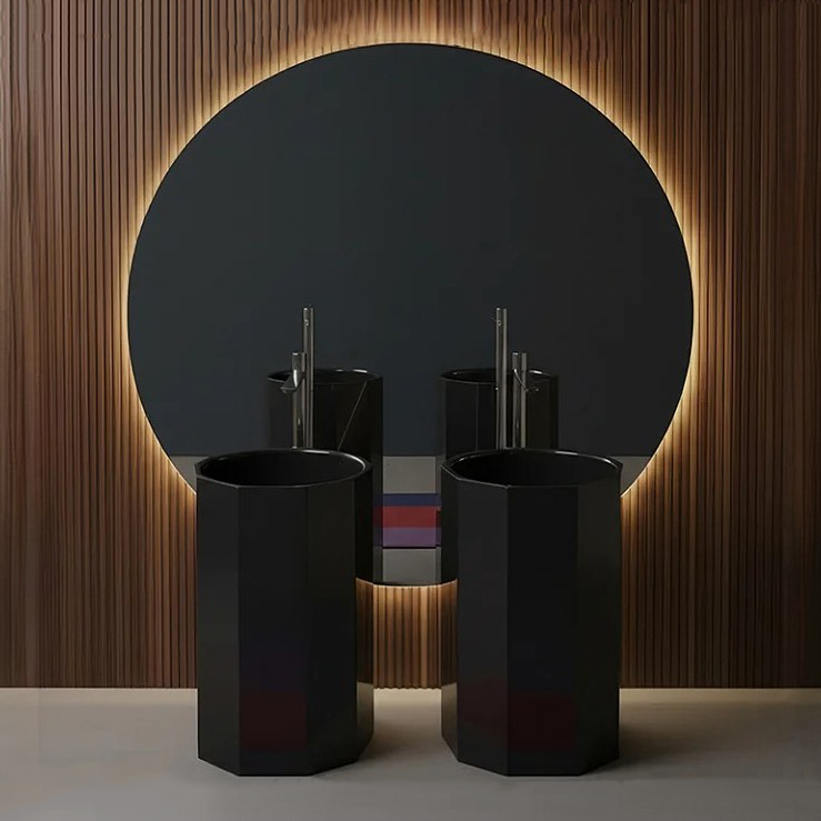 Зеркало для ванной Antonio Lupi CIRCUS SUNRISE c LED подсветкой 3000K | interior market