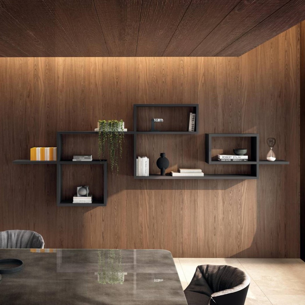 Модульный настенный стеллаж Lago LagoLinea | interior market