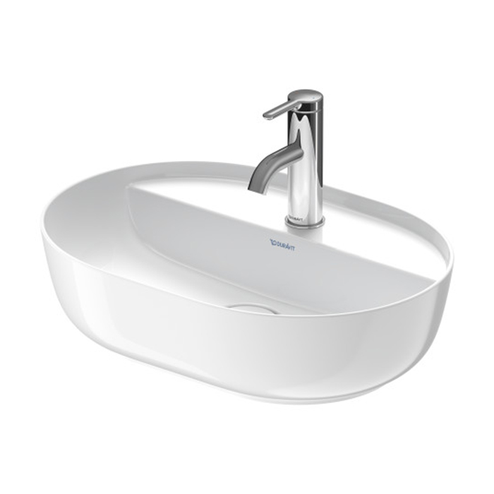 Раковина, Duravit, Luv, шг 500*400, отверстия для смесителя-1, цвет-белый | interior market Раковина, Duravit, Luv, шг 500*400, отверстия для смесителя-1, цвет-белый | interior market