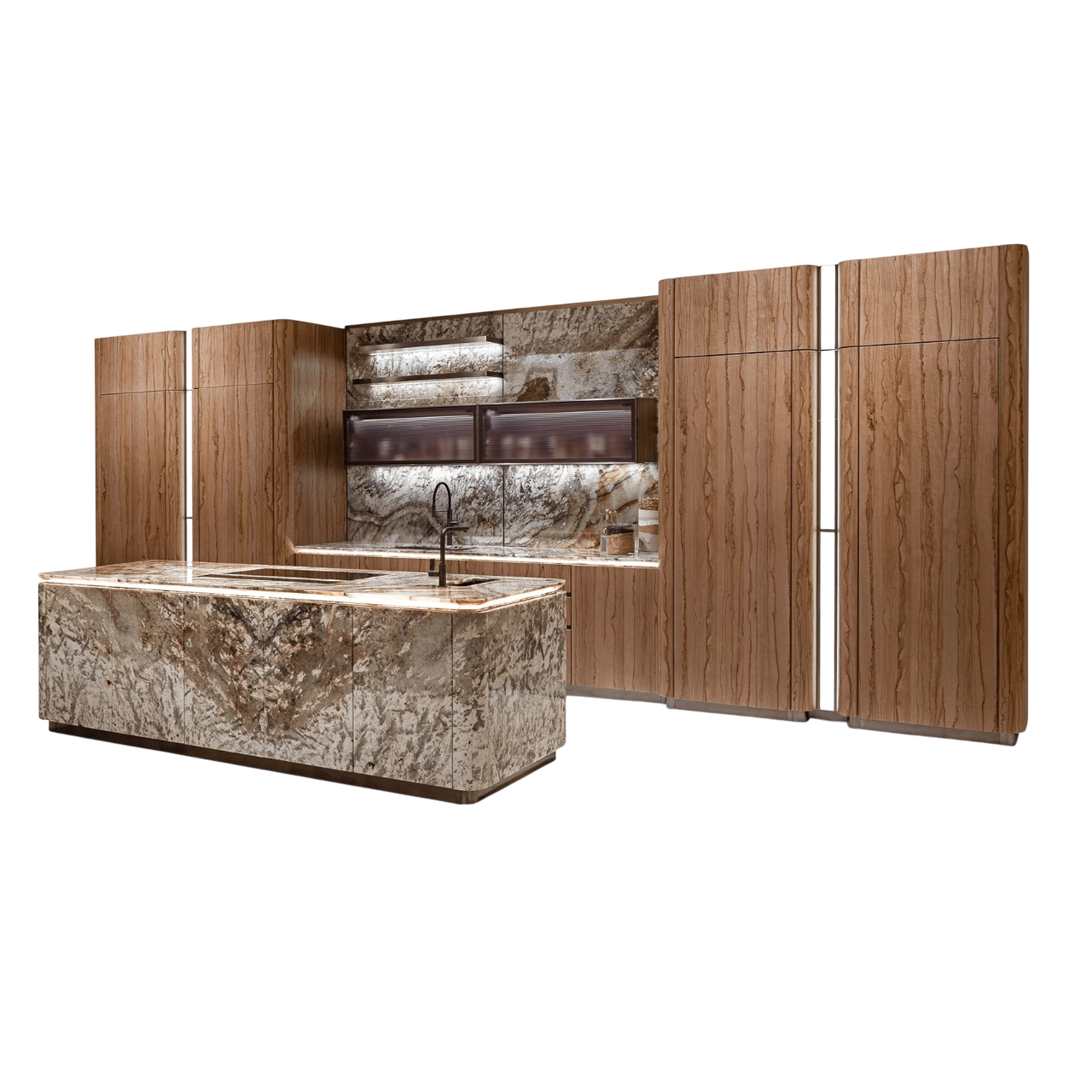 Кухня c островом Visionnaire By Ipe Cavalli Villa d'Este | interior market Кухня c островом Visionnaire By Ipe Cavalli Villa d'Este | interior market