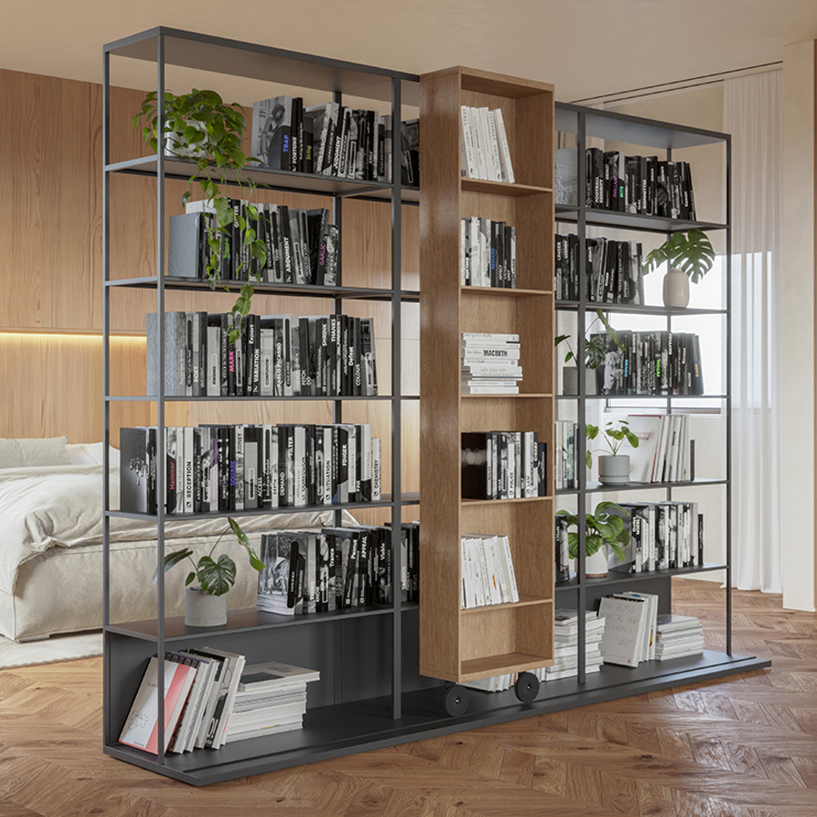 Стеллаж  PUNT Literatura Open | interior market