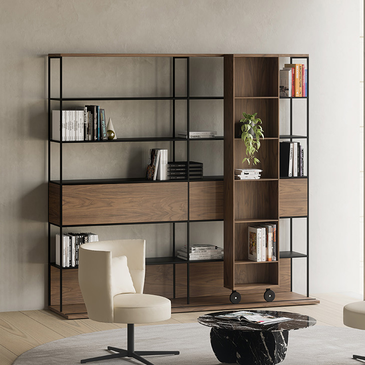 Стеллаж  PUNT Literatura Open | interior market