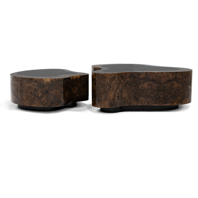Журнальный столик Boca do Lobo Wave Walnut Root Center Table | interior market Журнальный столик Boca do Lobo Wave Walnut Root Center Table | interior market
