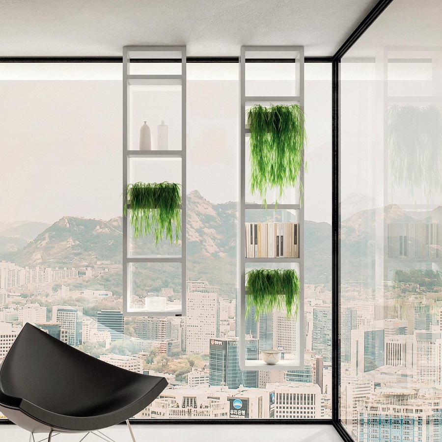 Модульный подвесной стеллаж Lago 30mm Weightless | interior market